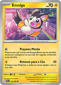 Emolga (030/086) - Carta Avulsa Pokemon
