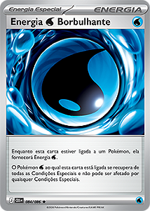 Energia A Borbulhante / Bubbly W Energy (084/086) FOIL - Carta Avulsa Pokemon