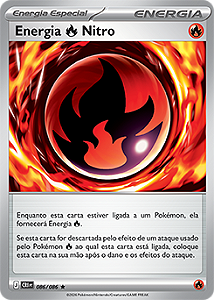 Energia Ardente / Burning Energy (151/162) REV FOIL - Carta Avulsa Pokemon