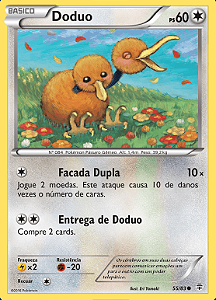 Doduo (55/83) - Carta Avulsa Pokemon