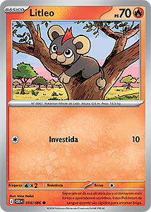 Litleo (014/086) - Carta Avulsa Pokemon