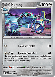 Metang (060/086) - Carta Avulsa Pokemon