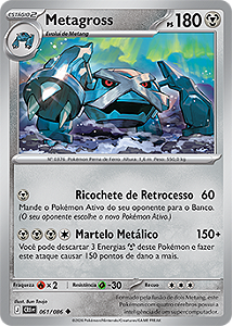 Metagross (061/086) - Carta Avulsa Pokemon