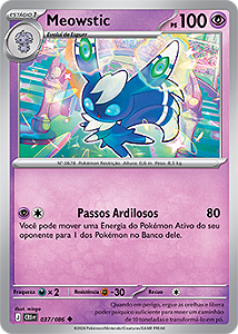 Meowstic (037/086) - Carta Avulsa Pokemon