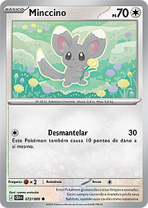 Minccino (072/086) - Carta Avulsa Pokemon