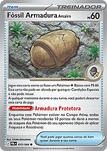 Fóssil Armadura Arcaico / Antique Armor Fossil (072/084) - Carta Avulsa Pokemon