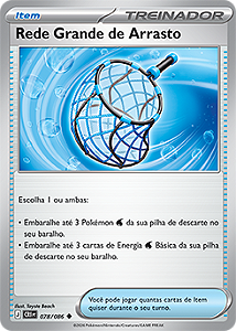 Rede Grande de Arrasto / Great Haul Net (078/086) REV FOIL - Carta Avulsa Pokemon