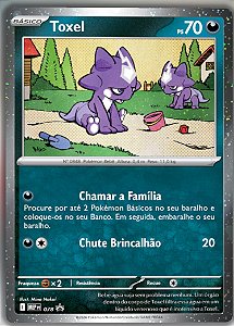 Toxel (MEP078) FOIL SH - Carta Avulsa Pokemon