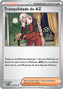 Tranquilidade do AZ / AZ's Tranquility (076/086) REV FOIL - Carta Avulsa Pokemon