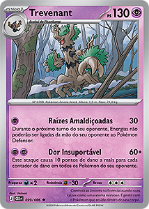 Trevenant (039/086) FOIL - Carta Avulsa Pokemon
