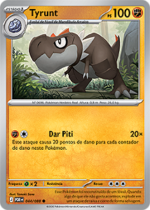 Tyrunt (044/088) REV FOIL - Carta Avulsa Pokemon