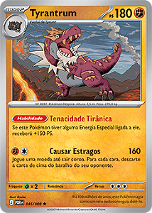 Tyrantrum (045/088) FOIL - Carta Avulsa Pokemon