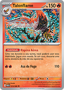 Talonflame (014/088) - Carta Avulsa Pokemon