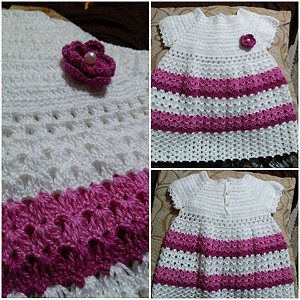 vestido infantil 3 a 6 meses