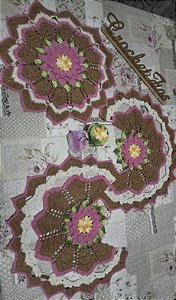 Jogo de banheiro espiral