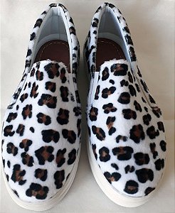 Tênis Slip On Oncinha Animal Print Unissex Spato Feminino - Tam. 33 Ao 43.