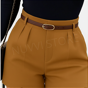 Cinto Feminino CAFÉ Fino De Couro Moda Blogueira Elegante fino Feminina Tendência Social Jeans e Casual