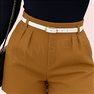 Cinto Feminino BRANCO Fino De Couro Moda Blogueira Elegante fino Feminina Tendência Social Jeans e Casual