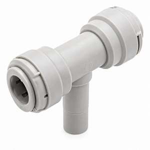 DMfit Conexão Rápida Tê Pino 3/8" x 2 Tubos 3/8" – ABTU060606