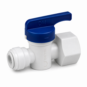DMFIT - Válvula - (Manual - Tubo 3/8" x Npt 1/2") - AHFAUC 0607