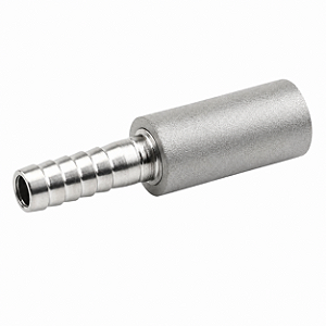 Pedra Difusora Espigão 1/4" x 0,5 Micra – Aço Inox 304 HBS0029-05