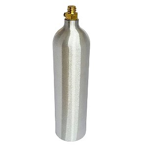 Cilindro De Gás Carbônico Co2 - Alumínio 0,9kg Recarregável
