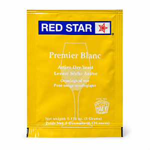 Fermento Red Star Premier Blanc 5g – Vinhos, Espumantes, Hidromel e Sidra