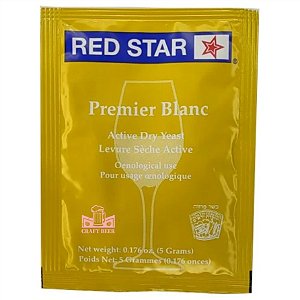 Fermentos Red Star Premier Blanc - 5grs