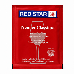 Fermento Red Star Premier Classique 5g – Vinhos e Fermentados