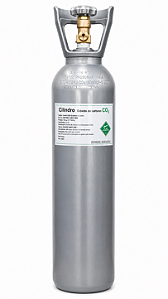 Cilindro de CO₂ em Aço 4,02 kg 6,70 L com Válvula e Alça