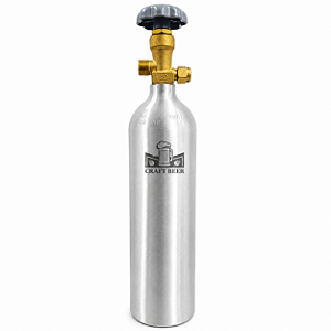 Cilindro de Gás Carbônico CO2 - Aluminio - 0,9 KG - Válvula ABL