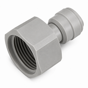 DMfit Conexão Rápida Tubo 3/8" x Rosca Fêmea BSP 3/4" AFAB0609F-1