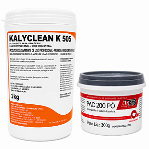 Kit Detergente K505 + Sanitizante PAC200 para Chopeiras