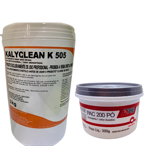 Kit Detergente K505 + Sanitizante PAC200 para Chopeiras