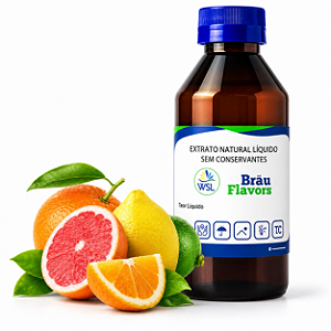 Extrato Natural Fruta Mix De Laranja - Bräu Flavors 50g