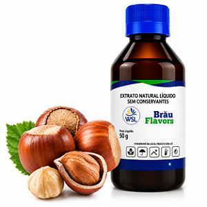 Extrato De Avelã Natural Bräu Flavors - 50g