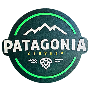 Placa Decorativa Cerveja Patagonia 3D em PLA para Bar, Pub, Churrasqueira e Área Gourmet