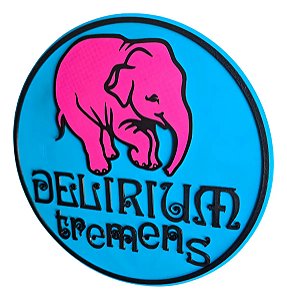 Placa Decorativa Delirium Tremens 3D em PLA Premium | Decoração para Bar, Pub e Área Gourmet