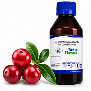 Extrato De Cranberry - Natural - Bräu Flavors - 50g