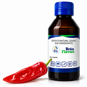 Extrato De Pimenta De Cheiro - Natural - Bräu Flavors - 50g
