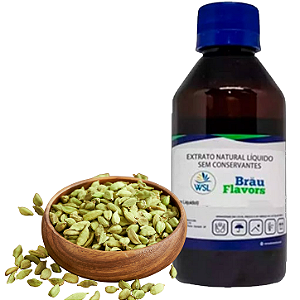 Extrato De Cardamomo - Natural - Bräu Flavors - 50g