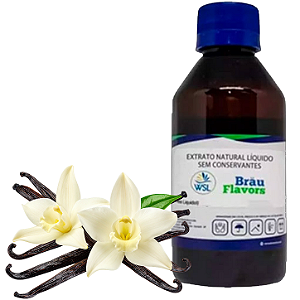 Extrato De Baunilha Tahiti - Natural - Bräu Flavors - 50g