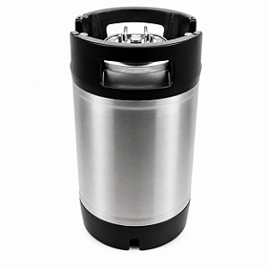 Barril Post Mix Inox 9,5 Litros Ball Lock HBS para Chopp e Cerveja Artesanal