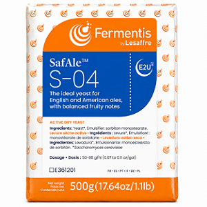 Fermento Fermentis SafAle S-04 500g