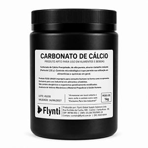 Carbonato de Cálcio FCC 1kg – Ajuste da Água Cervejeira