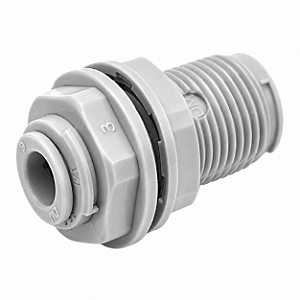 DMfit União de Anteparo Tubo 1/4" × 1/4" – ABU0404