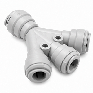 União 3 Vias DMfit 1/2" x 2 Tubos 3/8" – ATHWD0706