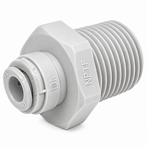 Engate Rápido DMfit AMC0407 – Tubo 1/4" x Rosca Macho NPTF 1/2"