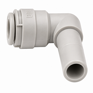 Engate Rápido DMfit ATEU0406 – Cotovelo 90° Tubo 1/4" x Pino 3/8"