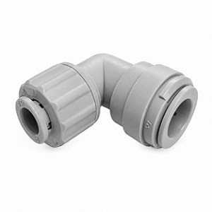 DMfit APSEU0604 – União Cotovelo Tubo 3/8" x Cano Inox/Alumínio 1/4"